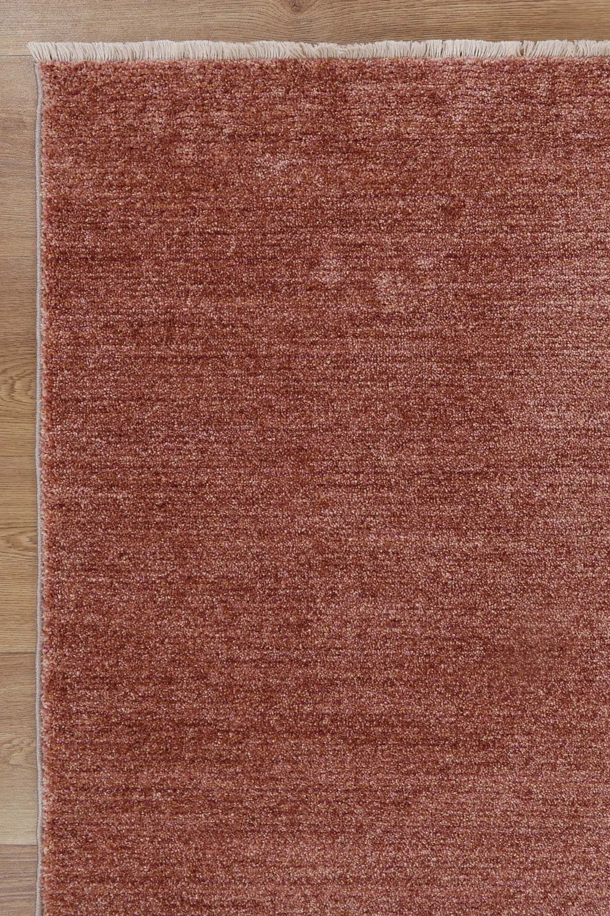 Aurora Rust Plain Rug Brand Ventures