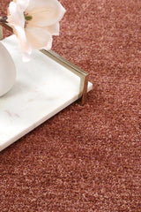 Aurora Rust Plain Rug Brand Ventures