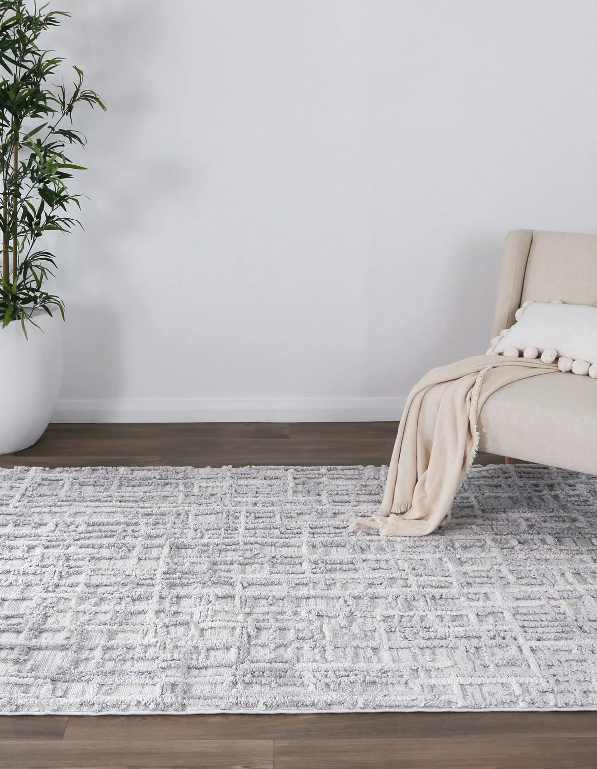 Oasis Kubra Grey Rug