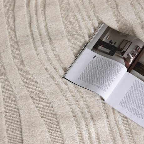 Barron Ivory Beige Rug THERUG