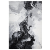 Befa Marble Ink Black & Grey Rug DecoRug
