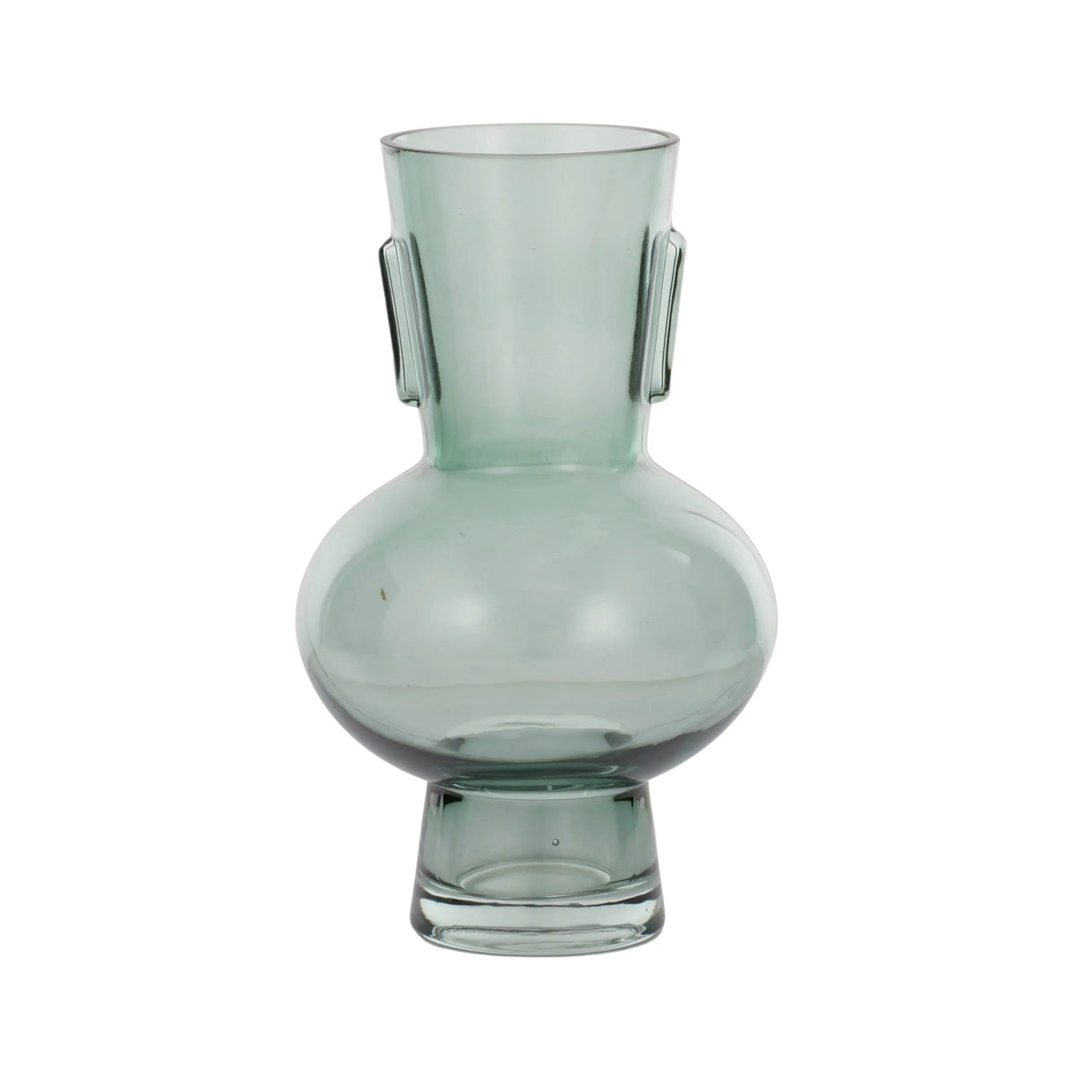 Bergen Glass Vase in Steel Blue COAST