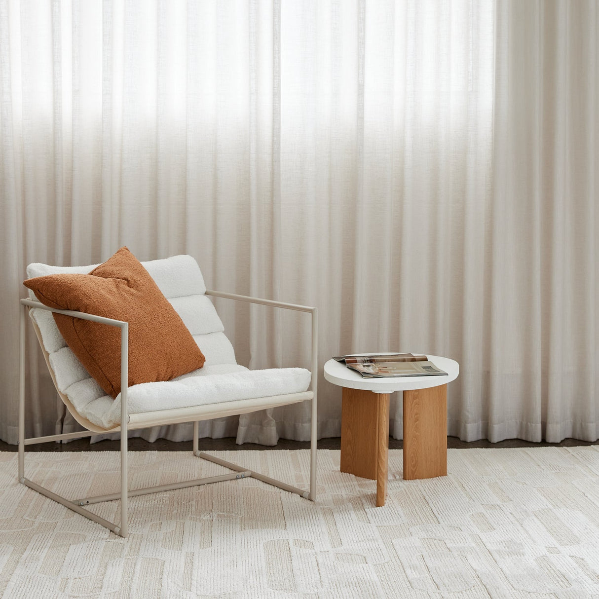 Blaine Floor Rug  Cream