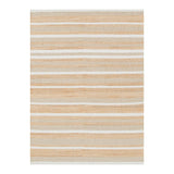 Bondi Jute Striped Rug Natural DREAMHOME