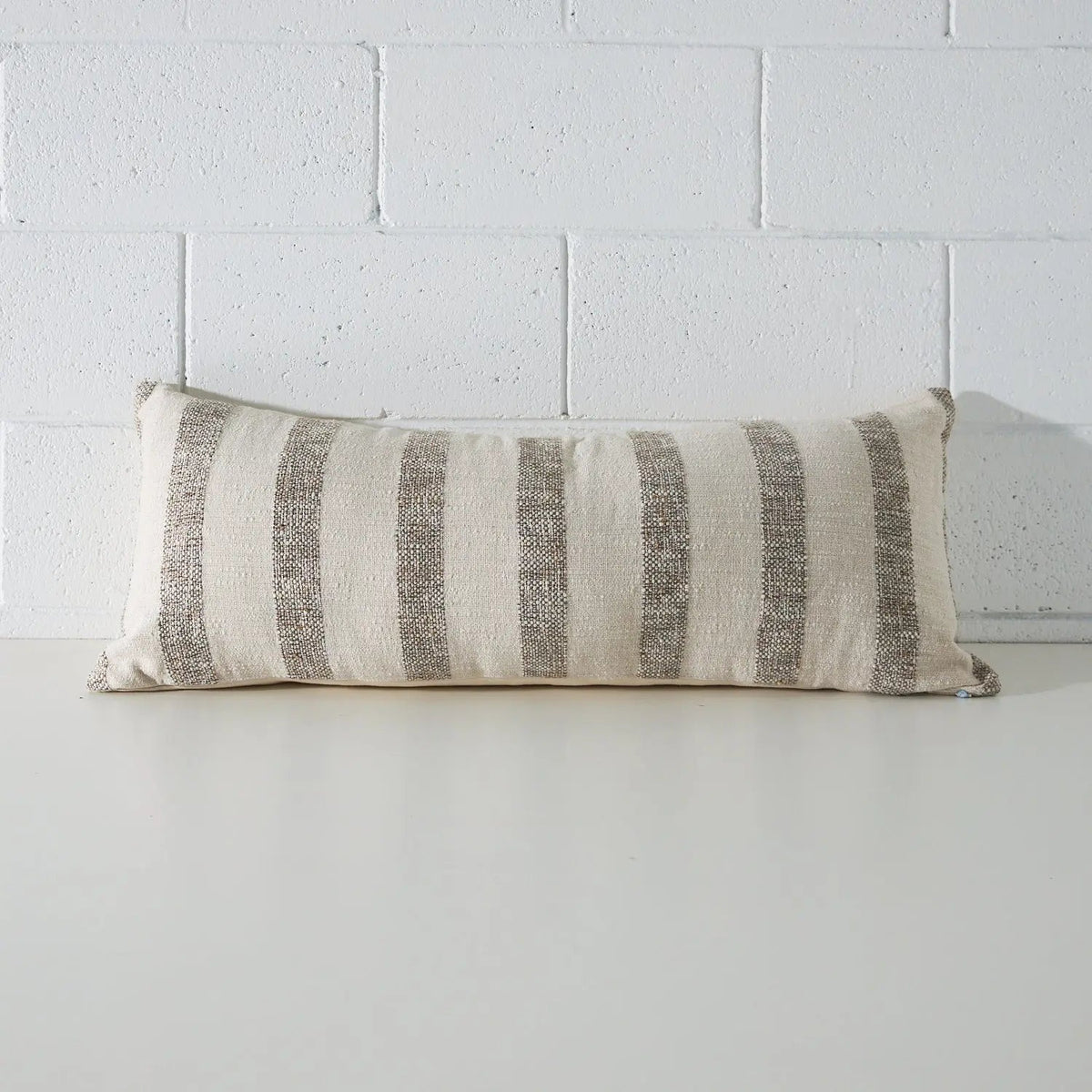 Albina Cushion 35x90cm Ivory/Brown CELADON