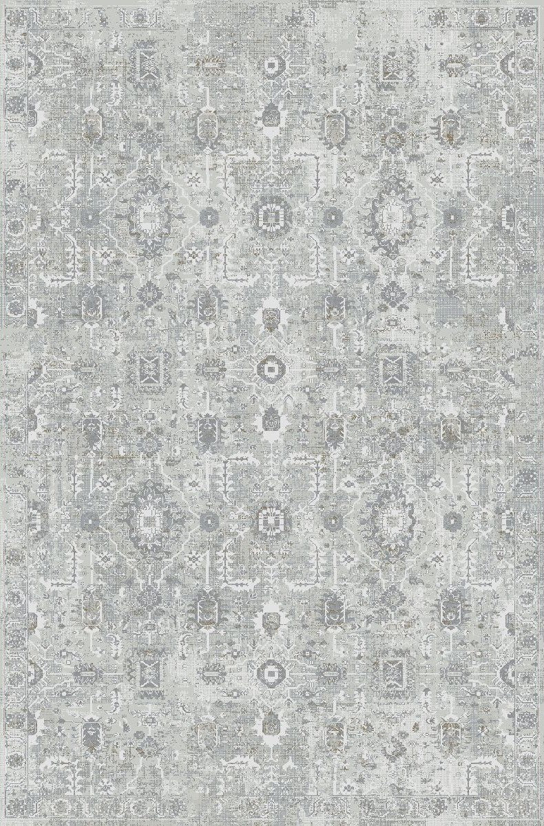 Charm Tribal Grey Beige Rug