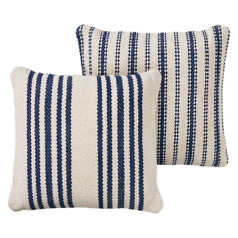 Connor Cushion 50X50 Blue/Natural
