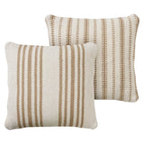 Connor Cushion 50x50 Taupe/Natural