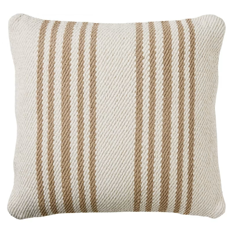 Connor Cushion 50x50 Taupe/Natural