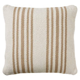 Connor Cushion 50x50 Taupe/Natural
