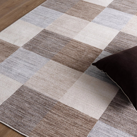 Canyon Checkered Multi Rug BADE