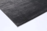 Cascade Charcoal Plain Rug BRAVEN
