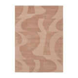 Cathie Peach Wool Rug JAVIHOME