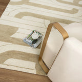 Clovelly Ivory Sand Wool Rug TULSIRAM