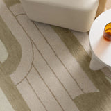 Clovelly Ivory Sand Wool Rug TULSIRAM