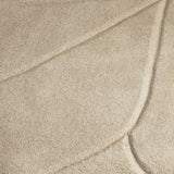 Coral Floor Rug Beige