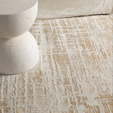 Cove Abstract Gold Rug BADE