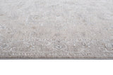 Crucial Distressed Light Grey Transitional Rug Smartex Int