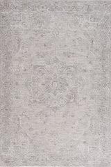 Crucial Distressed Light Grey Transitional Rug Smartex Int