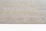 Crucial Floral Beige Transitional Rug Smartex Int