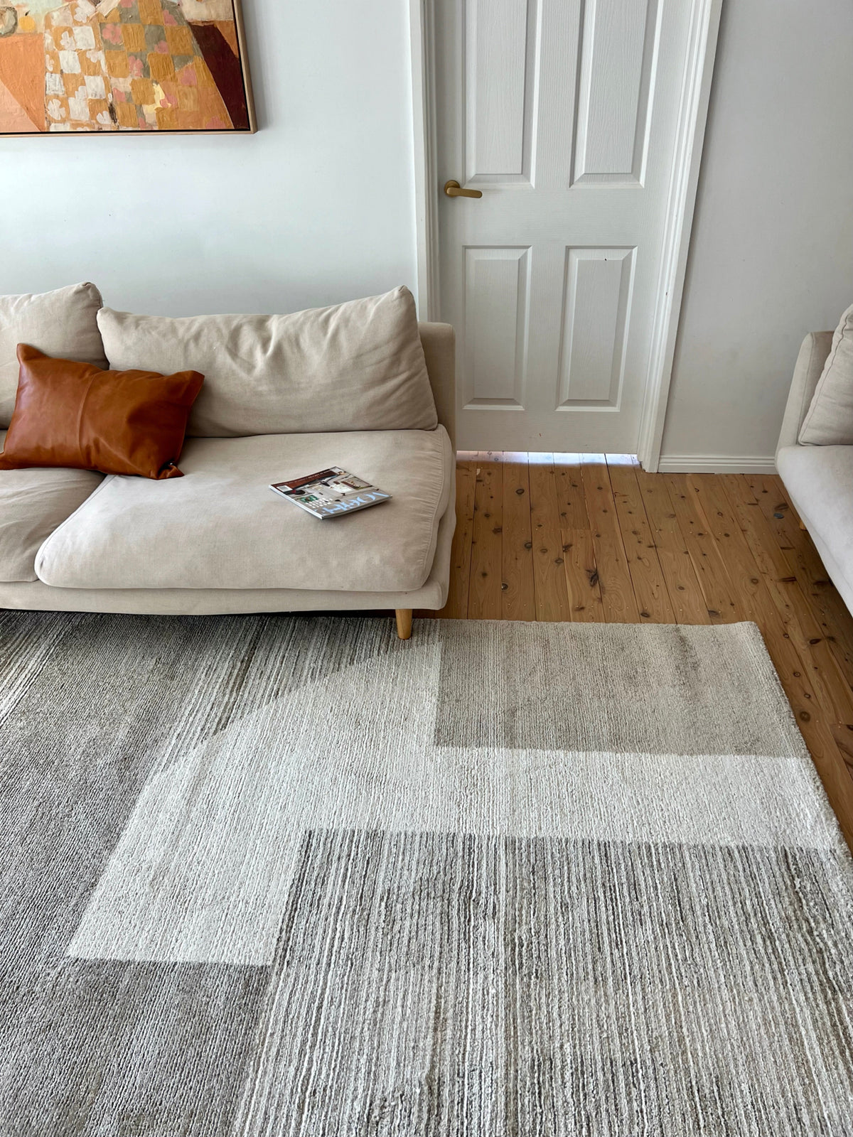 Loki Geometric Grey Rug