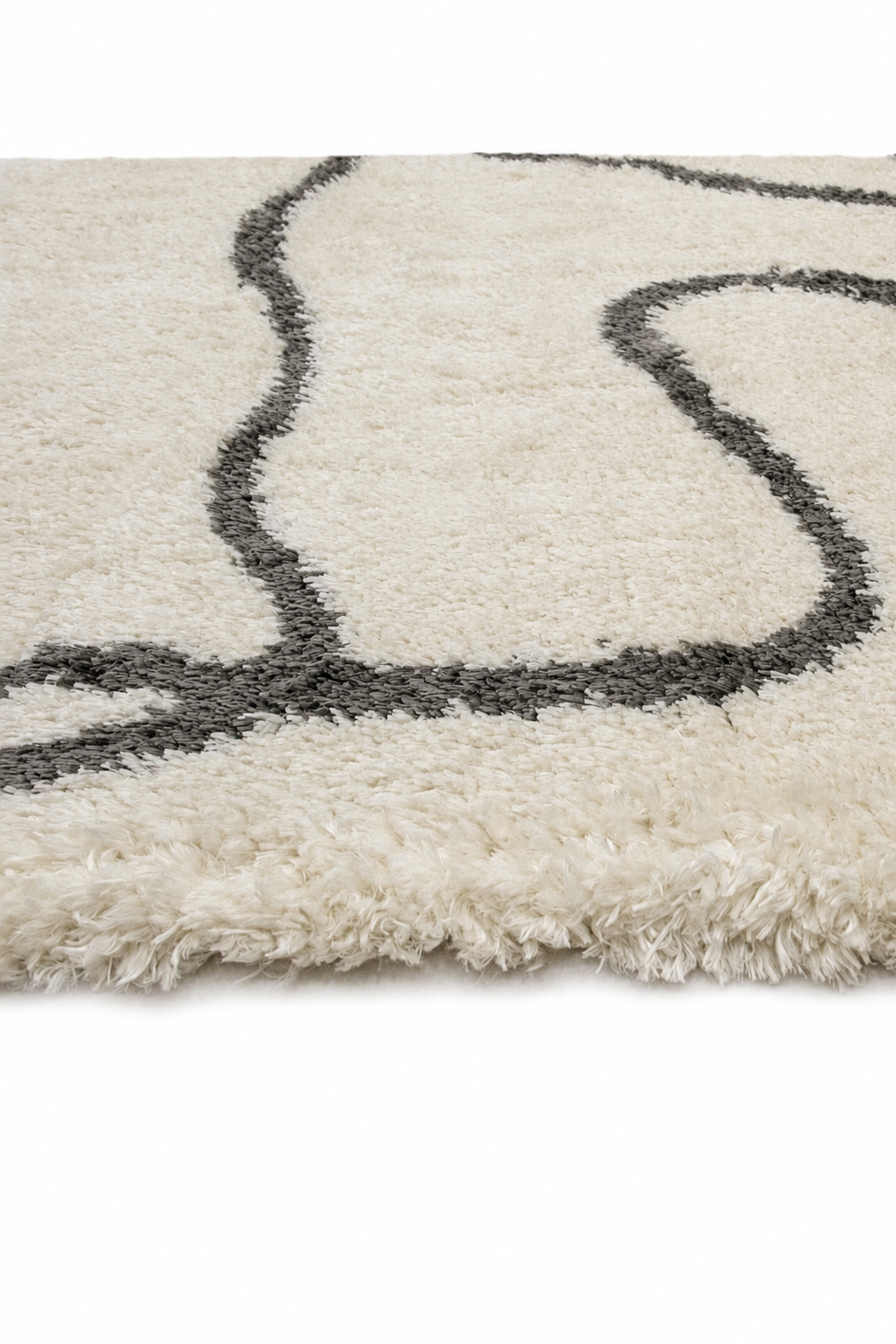 Tilba Flokati Natural Grey