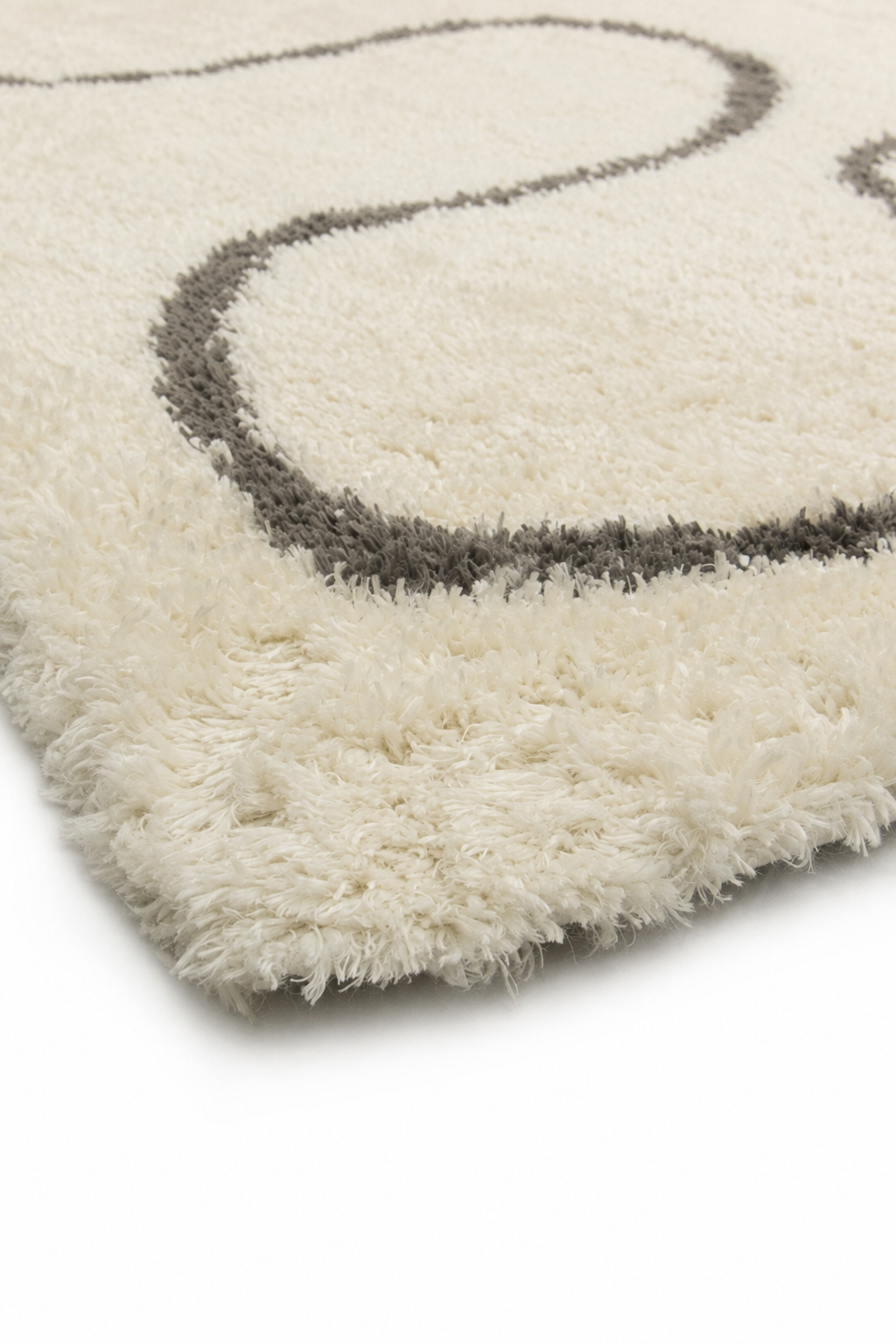 Tilba Flokati Natural Grey