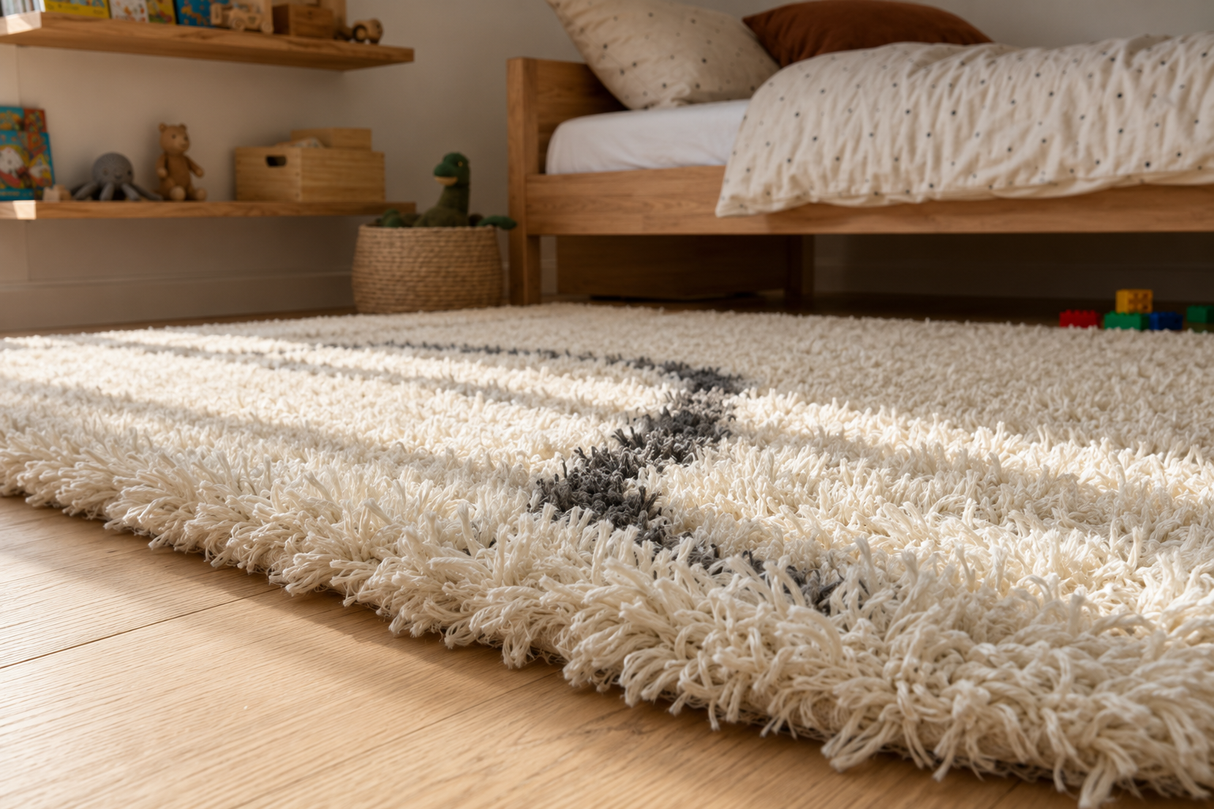 Tilba Flokati Natural Grey