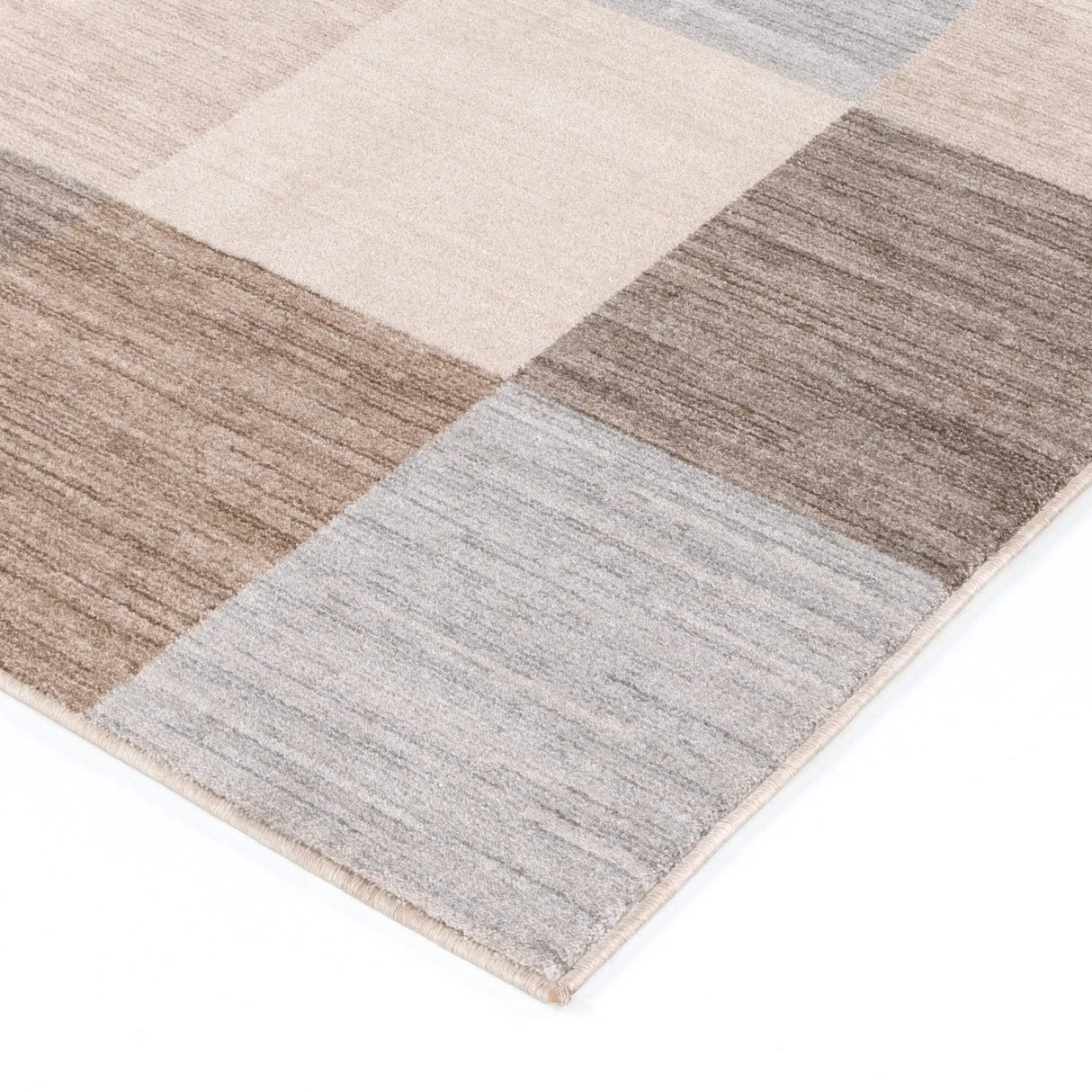 Ember Abstract Ivory Rust Rug BADE