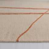 Fabien Handtufted Wool Rust Crossroads