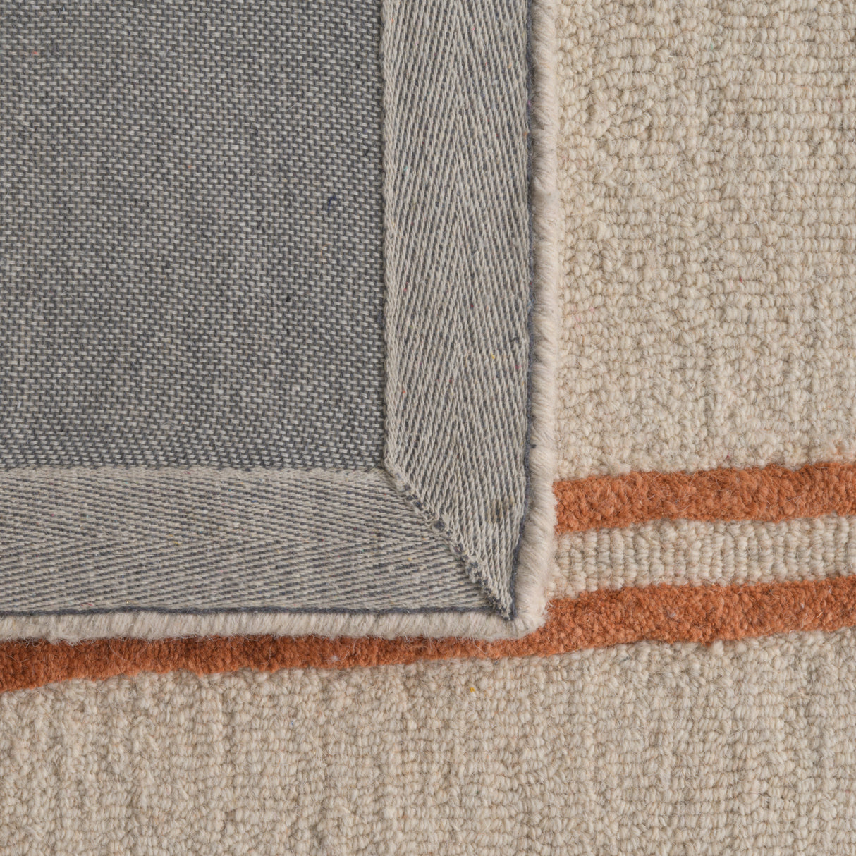 Fabien Handtufted Wool Rust Crossroads