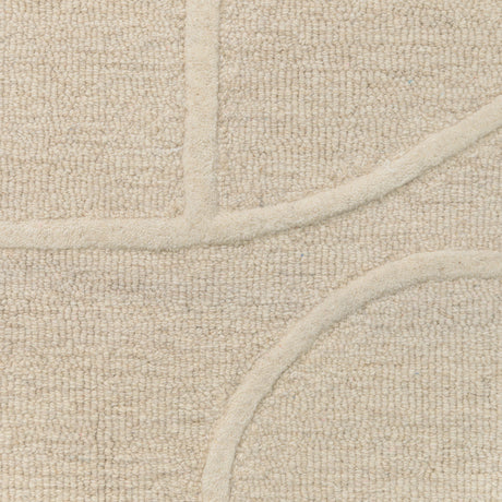 Fabien Handtufted Wool Beige Moon