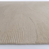 Fabien Handtufted Wool Beige Waves