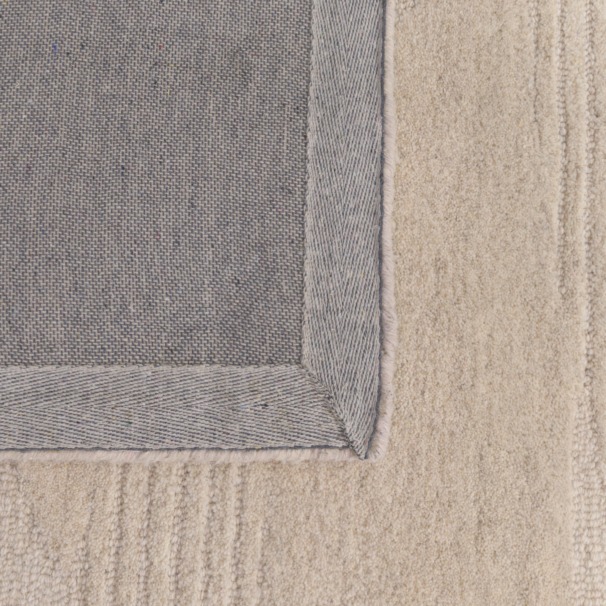 Fabien Handtufted Wool Beige Waves