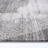 Giorgio Cream & Dark Grey Faded Mosaic Rug DecoRug