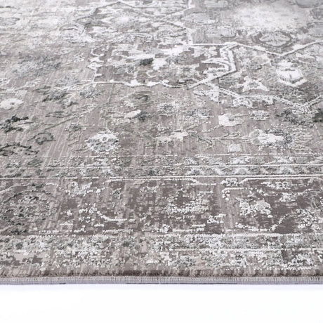 Giorgio Grey & Anthracite Transitional Rug DecoRug