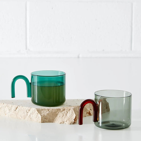 Glass Coffe Mug Multi KAILE