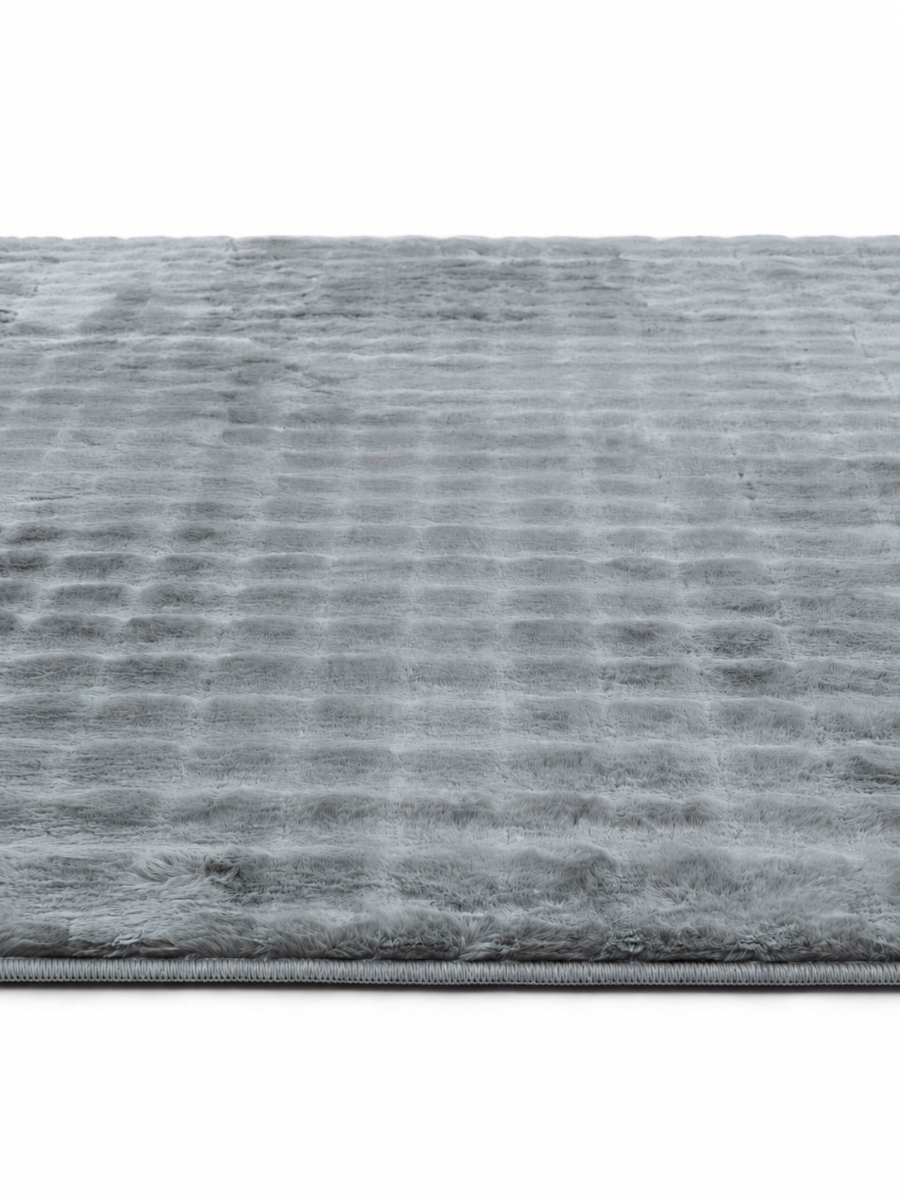 Cloud Plush Rug - Light Grey