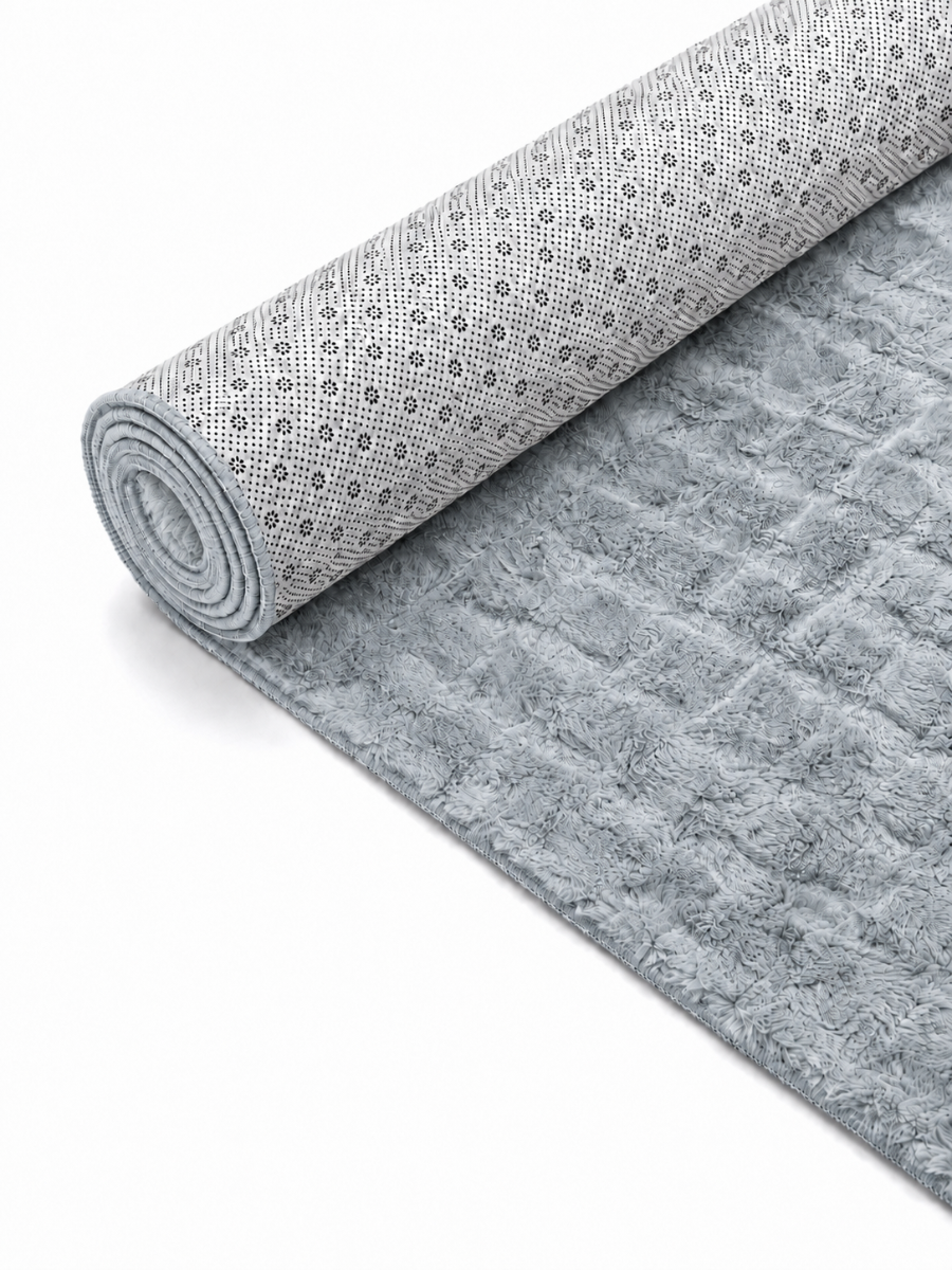 Cloud Plush Rug - Light Grey