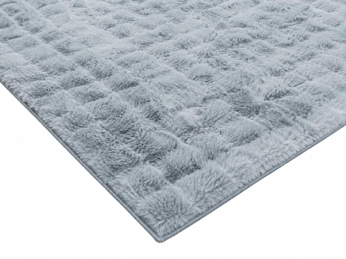 Cloud Plush Rug - Light Grey