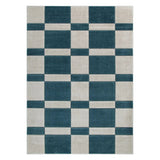 Hamilton Checkered Blue Rug BADE