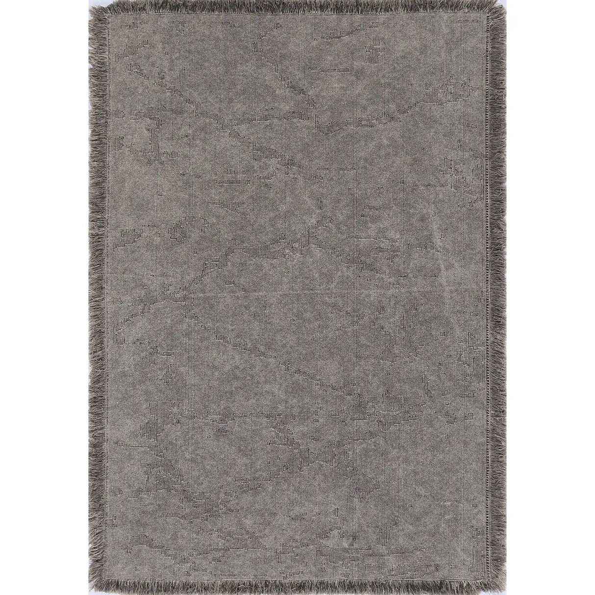 HARYANA STONEWASH PLAIN FRINGED ASHY BEIGE