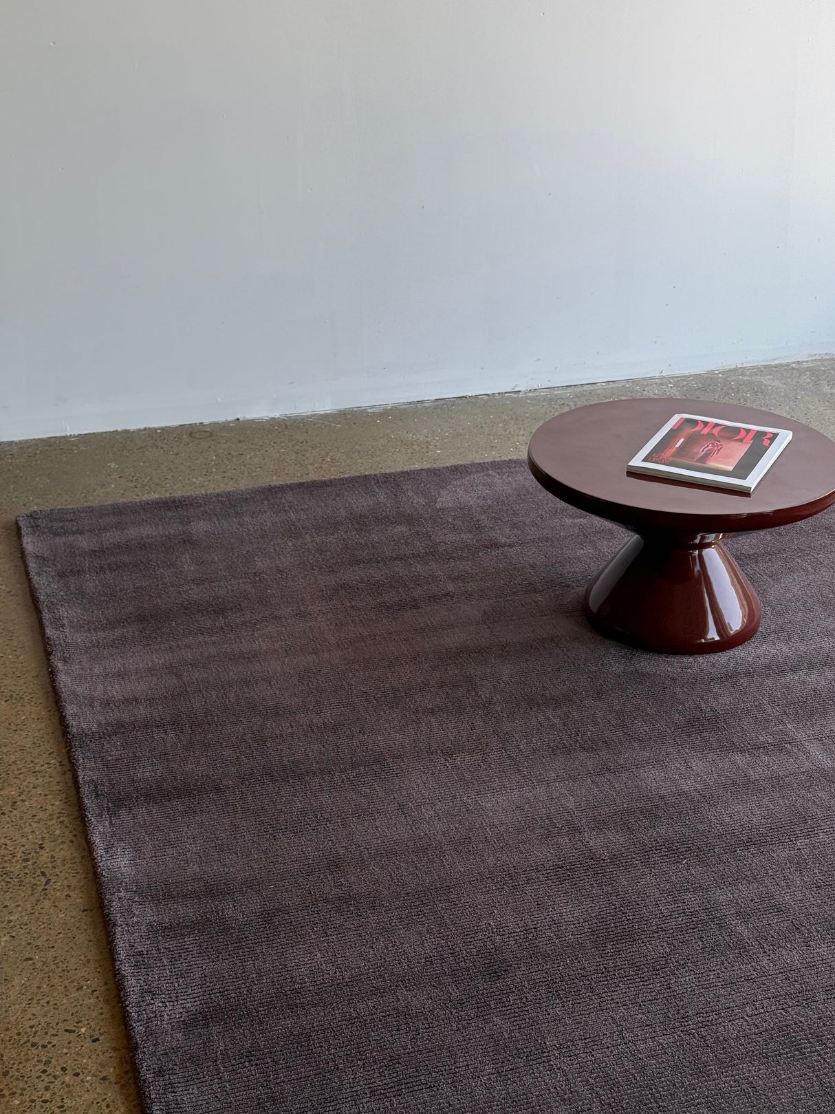 Bellagio Polyester Hand Tufted Dk Choc