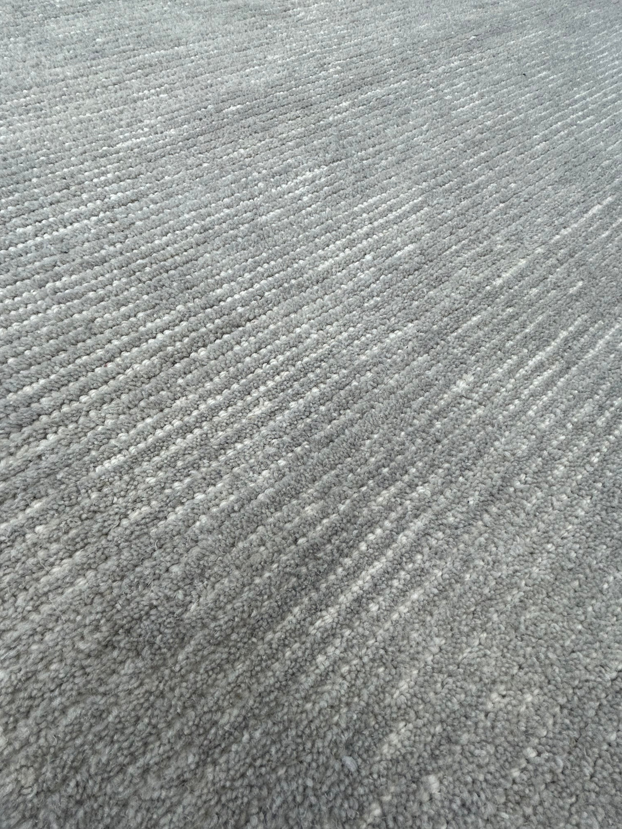 Eden Handtufted Polyester Wool Grey