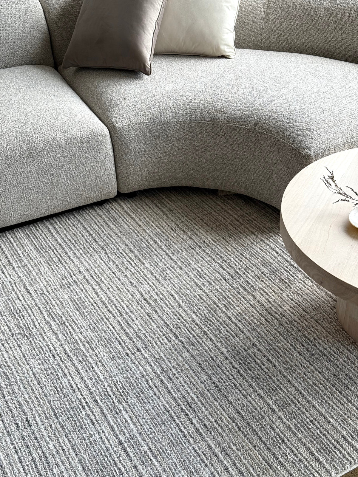 Luna Lines Grey Rug - HK82B