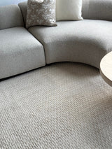 Luna Polyester Machine Made Web  Hp61A Cream Beige