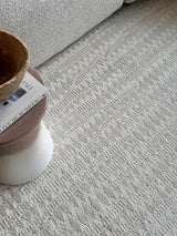 Nyla Frost Cream Rug - Hv20B