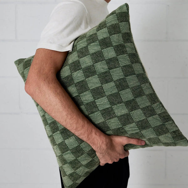 Isaac Cushion 50x50cm Green CELADON