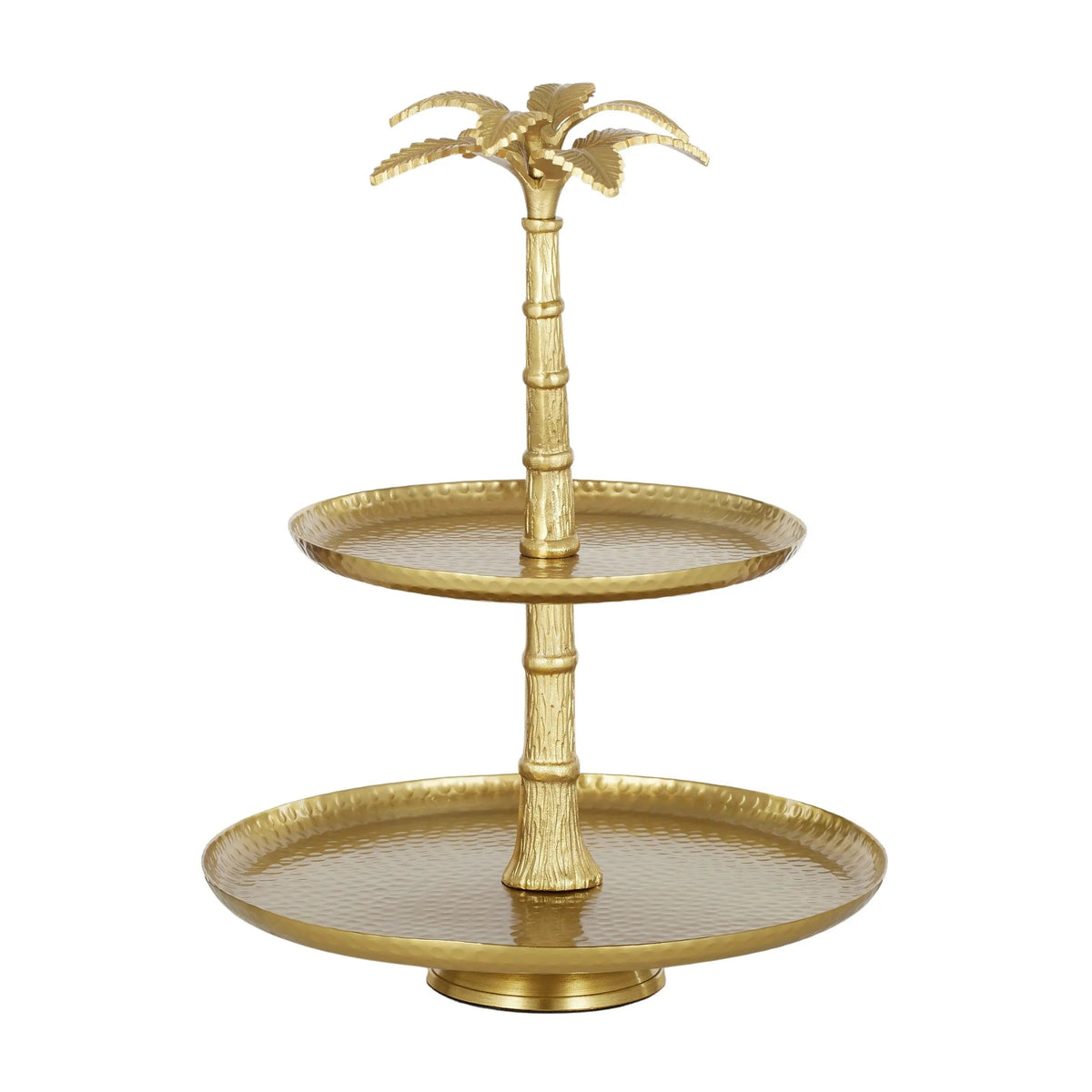 KONA METAL 2-TIER SERVE STAND 28X38CM GD COAST