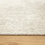 Karus Beige Knotted Designer Rug DecoRug